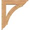 Ekena Millwork Thorton Traditional Smooth Bracket w/ Offset Brace, Western Red Cedar, 7 1/2"W x 34"D x 38"H BKT0806X34X38THR01SWR - alternate 4